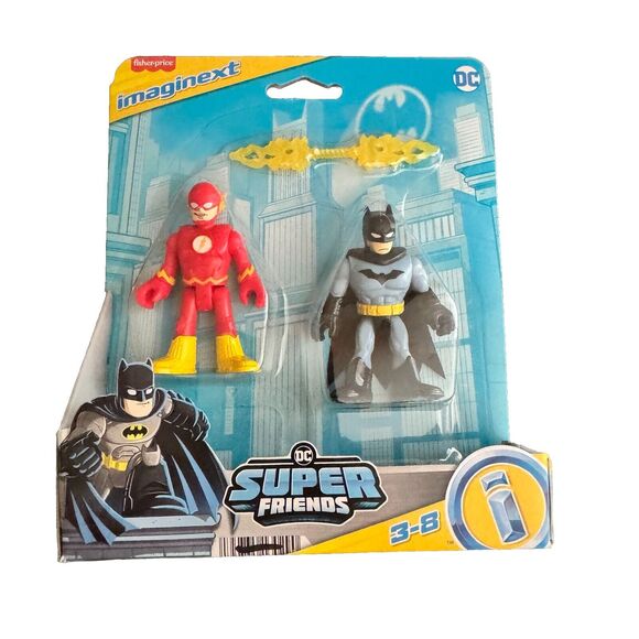 Imaginext DC Super‎ Friends The Flash & Batman New In Box - Picture 1 of 6
